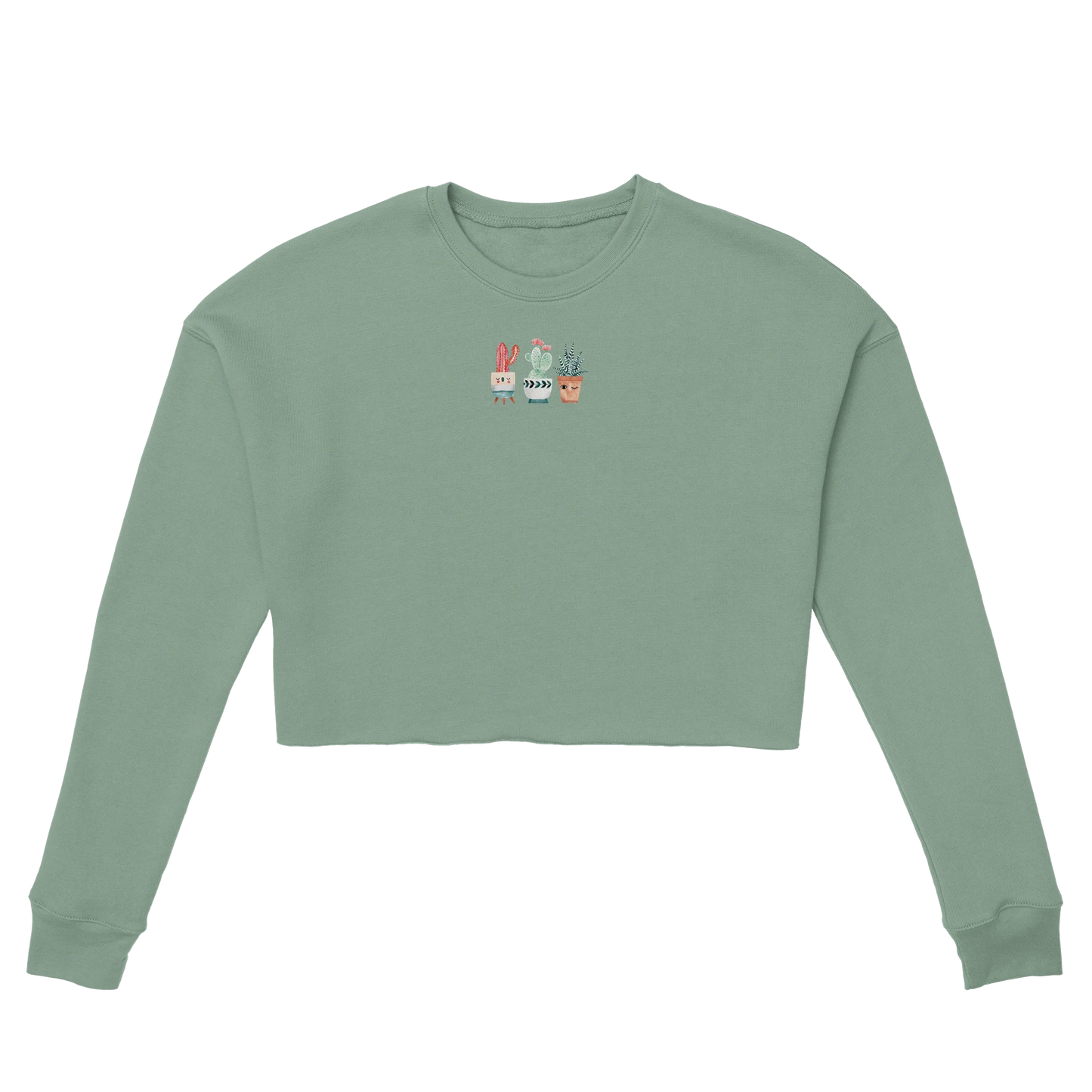 Personalisierter Damen Cropped Pullover mit eigenem Design