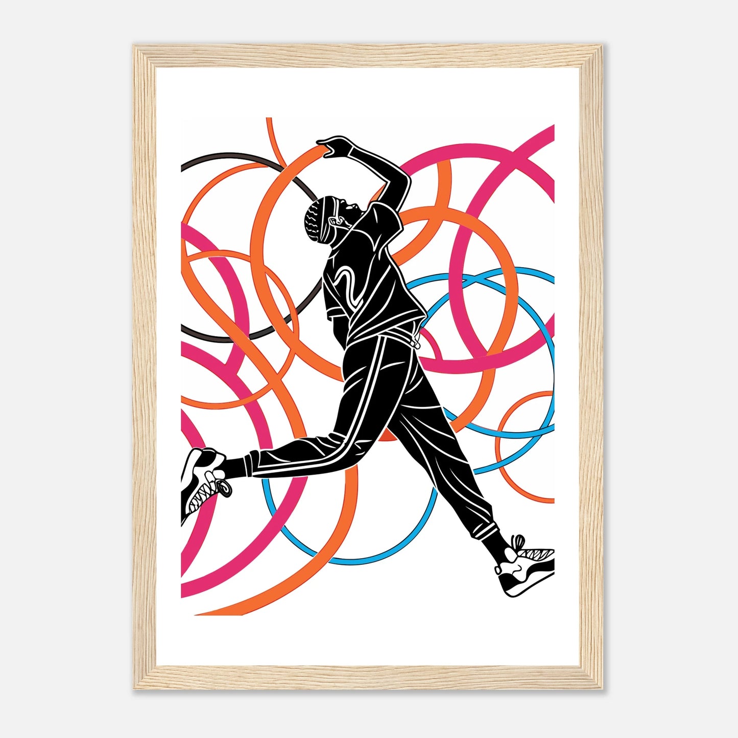 Gerahmtes Poster mit bruchsicherem Plexiglas