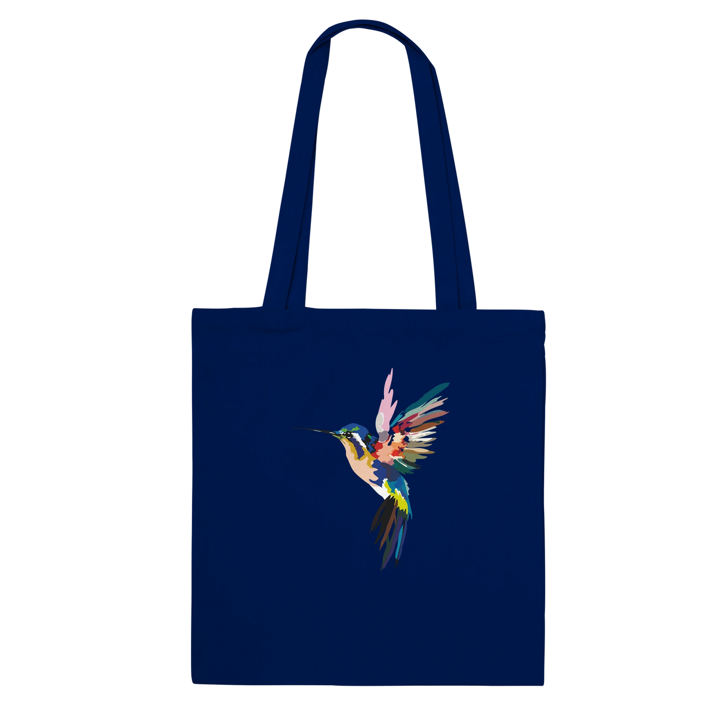 Personalisierte Baumwolltasche in dunkler Farbvariante