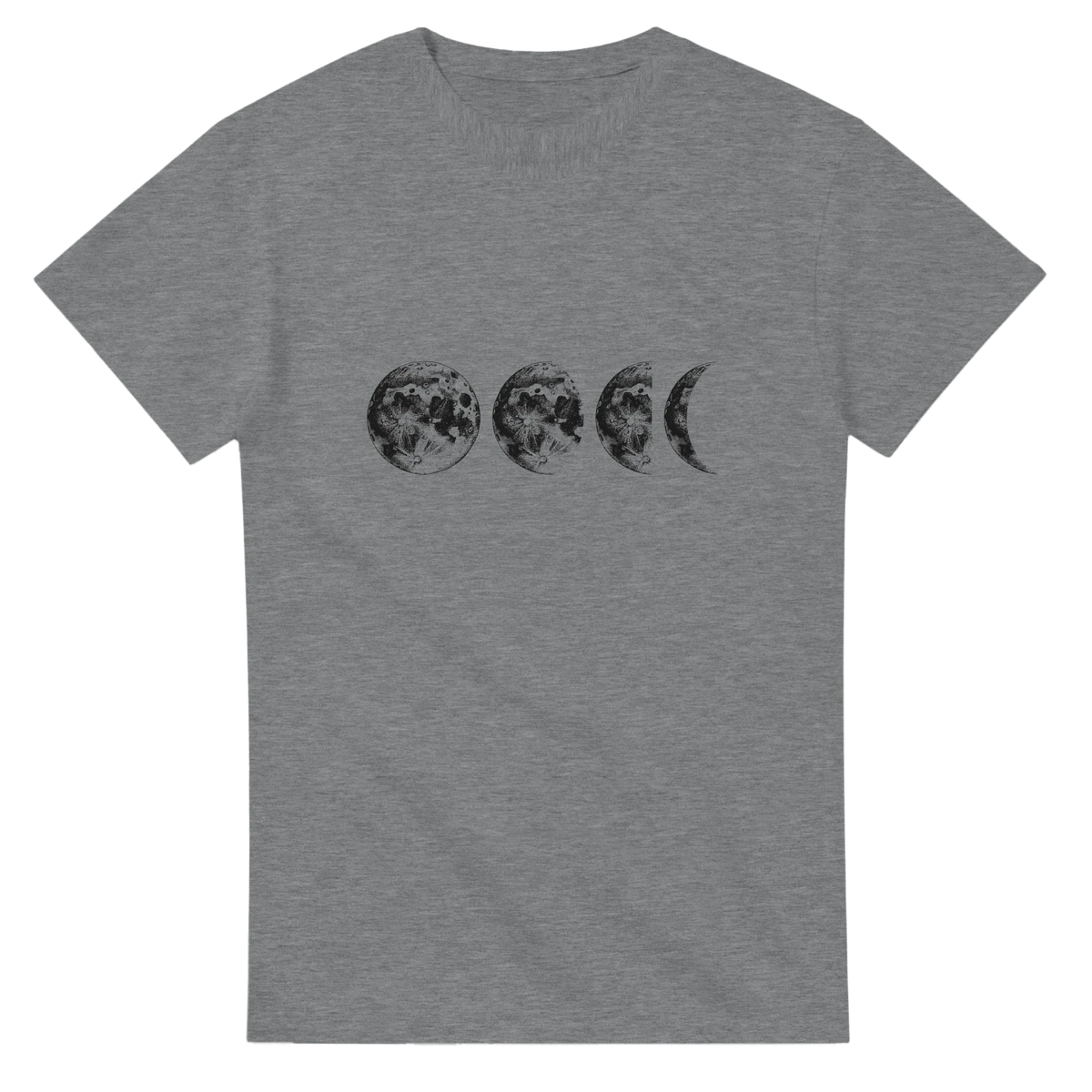 Personalisiertes T-Shirt in Ash Grau, Detailansicht Druck