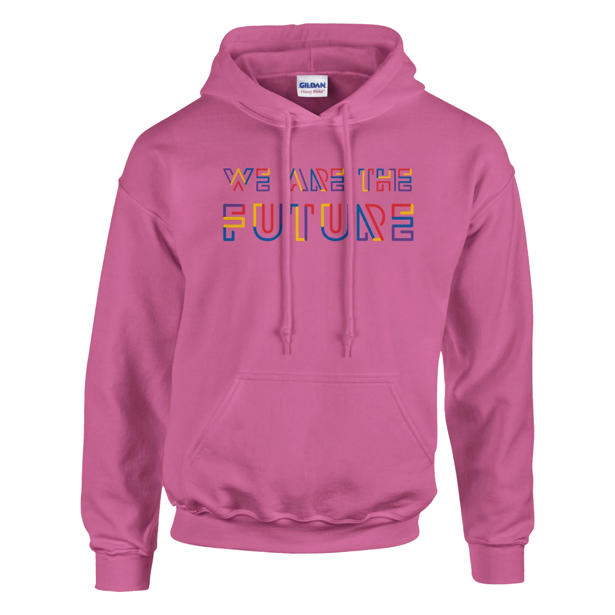 Hoodie mit eigenem Design, Rippstrickbündchen an den Ärmeln