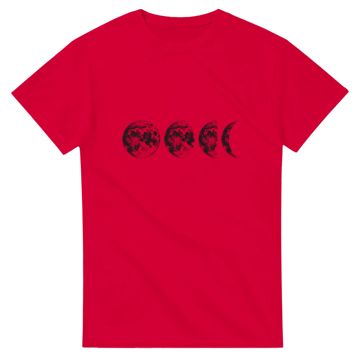Personalisiertes T-Shirt in Hellblau, getragen von Model