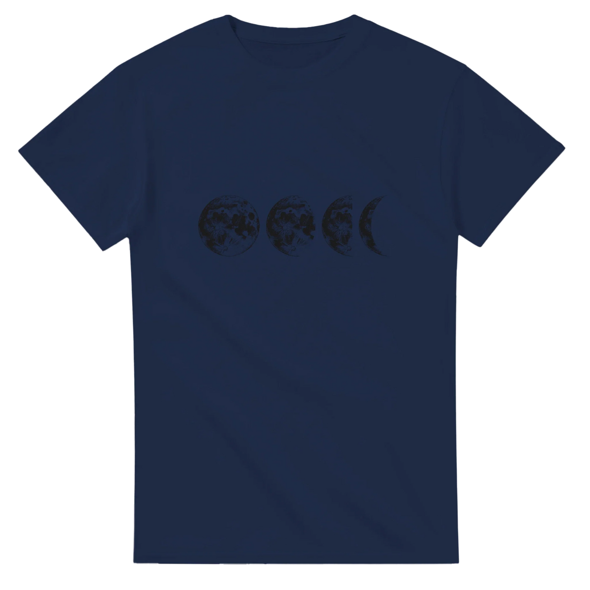 Modell trägt personalisiertes Heavyweight T-Shirt im Alltag